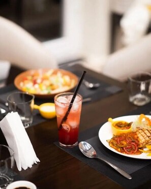 الطعام والشراب