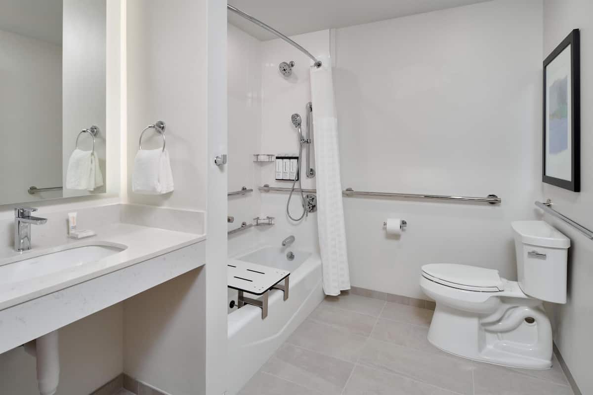 In-room safe, desk, blackout drapes, iron/ironing board