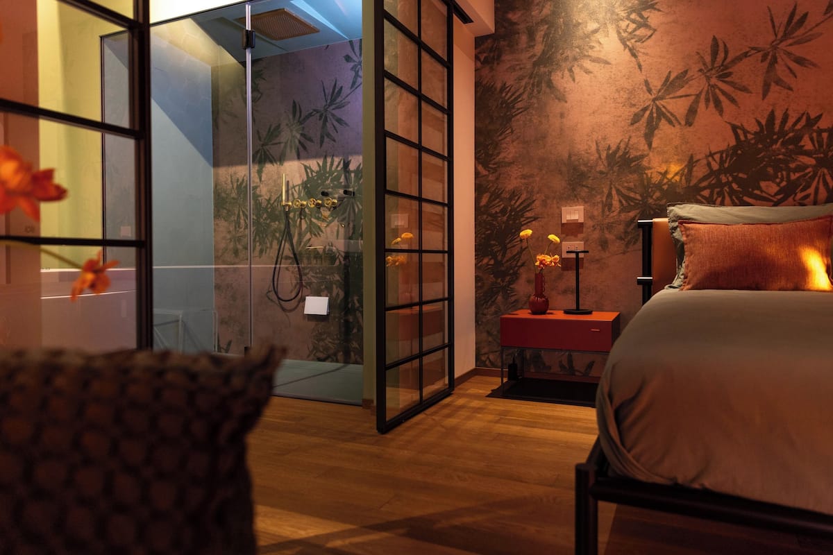 Chambre Double Exclusive, balcon, vue cour intérieure | Coffres-forts dans les chambres