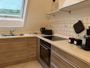Private kitchen - Holiday Apartment 'Grobbel' Near Nature with Fireplace (Schmallenberg)