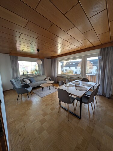 Direkt am Kurpark Ferienwohnung im Herzen Bad Rappenau mit Balkon und Garten