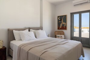 Maison Deluxe, balcon, vue mer