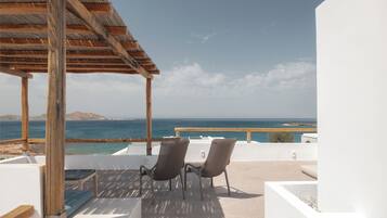 Superior House, Balcony, Sea View | Terrace/patio