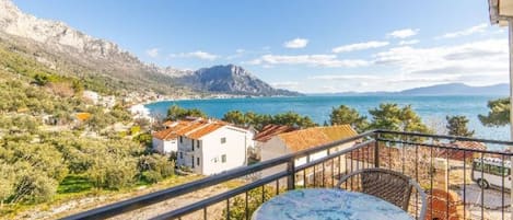 Appartement (Studio apartment with sea view 3) | Balcon