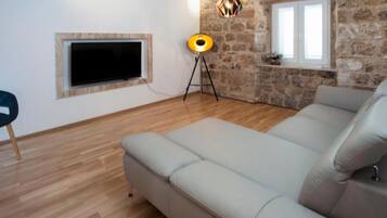 Apartment (Three Bedroom Apartment With Balcony ) | Living room | 32-inch flat-screen TV with satellite channels