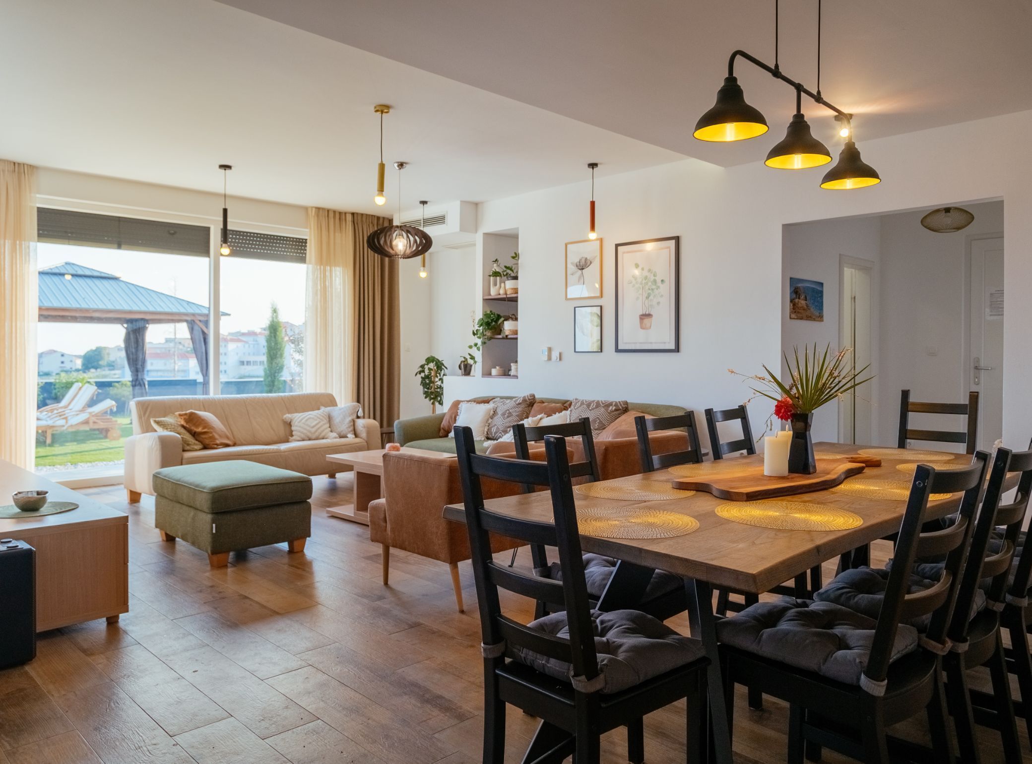 Apartment (Two Bedroom Apartment With Terrace) | Living room | 32-inch flat-screen TV with digital channels