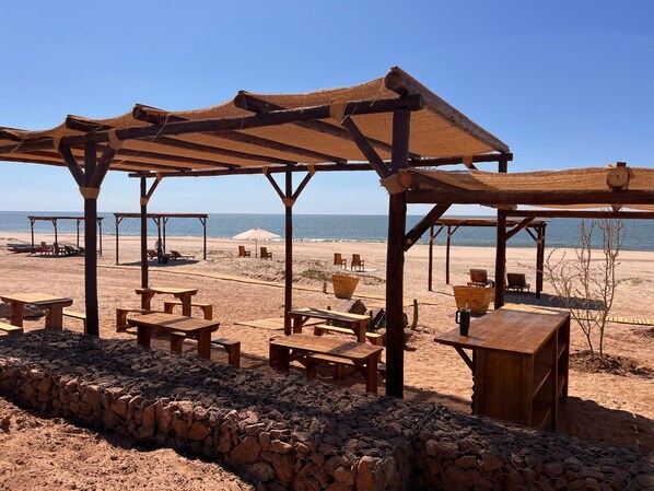 Beach - Villa Zaah. Beachfront villa on exclusive beach - Total privacy (Hermosillo)