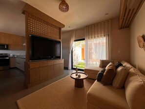 Living area - Villa Zaah.  Beachfront villa on exclusive beach - Total privacy (Hermosillo)