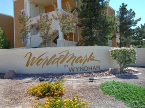 Exterior detail - Worldmark Tropicana for NFR Rodeo & WSTR (Las Vegas)