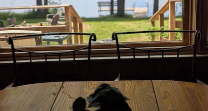 Secluded 8 acre lakefront resort on Grand Portage Lake.