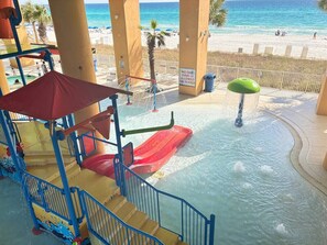 Pool - Splash! Kids Aqua park, Free rental chairs! (Panama City Beach)