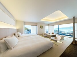 Habitación Confort con 2 camas individuales, vistas al mar | Vistas al mar