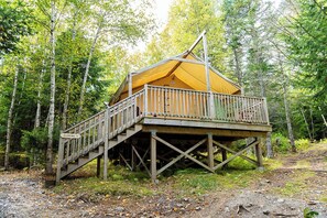 Exterior - Safari Glamping Tent | Forest Retreat & Hot Tubs! (Bocabec)