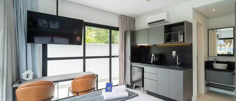 Eenvoudige studio | 1 slaapkamer, gratis wifi