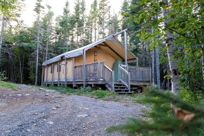 Exterior - Safari Glamping Tent | Forest Retreat & Hot Tubs! (Bocabec)