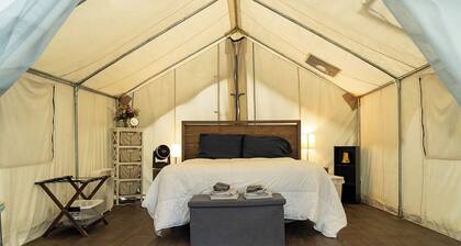 Explorer Glamping Tent | Forest Retreat & Hot Tubs!