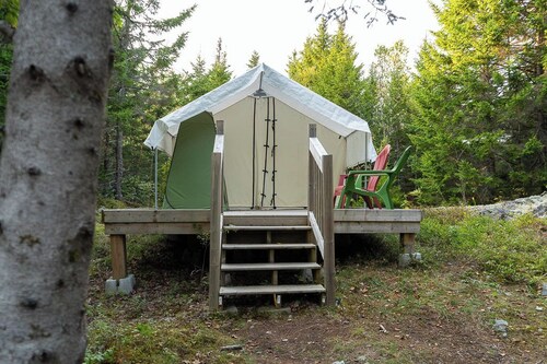 Explorer Glamping Tent | Forest Retreat & Hot Tubs!