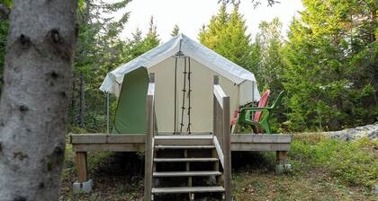 Explorer Glamping Tent | Forest Retreat & Hot Tubs!