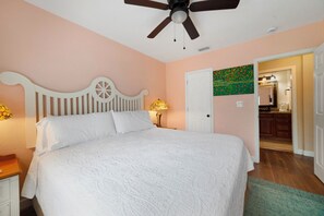 House (3 Bedrooms) | 3 bedrooms, iron/ironing board, bed sheets - Beach & Resort Access - Pet Friendly w/ Fire Pit (Cocoa Beach)