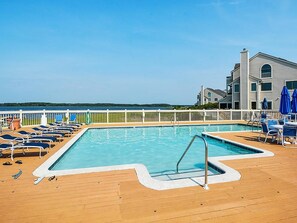 Pool - Elegant 4BR Townhome w/ Bay Views & Pool Access (Fenwick Island)
