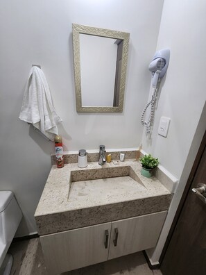 Bathroom - Central Apt, Ground Floor, 24h Secure Parking (Durango)