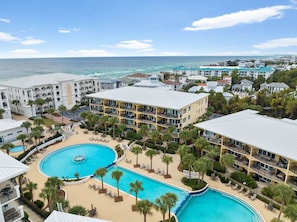 Exterior - Paradise at 30A! 3 Bdrm plus bunks, sleeps 10-just 96 seconds to the beach! (Santa Rosa Beach)