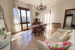 Living area - At Licia's house (Cuggiono)
