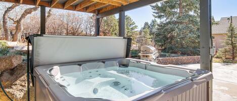 Bañera de hidromasaje exterior