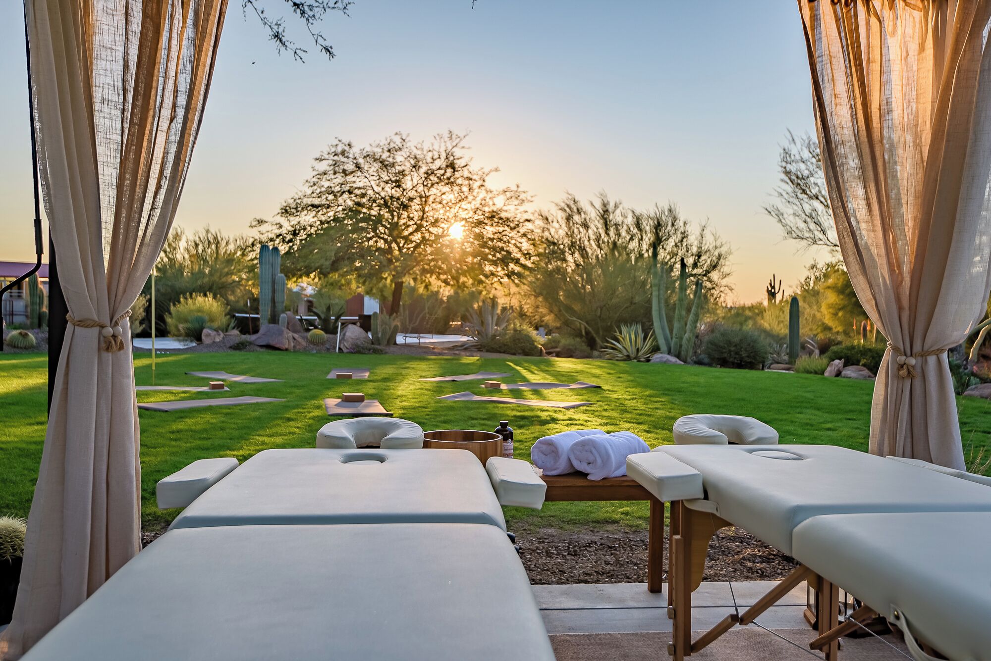 Overnattingsstedets uteområder