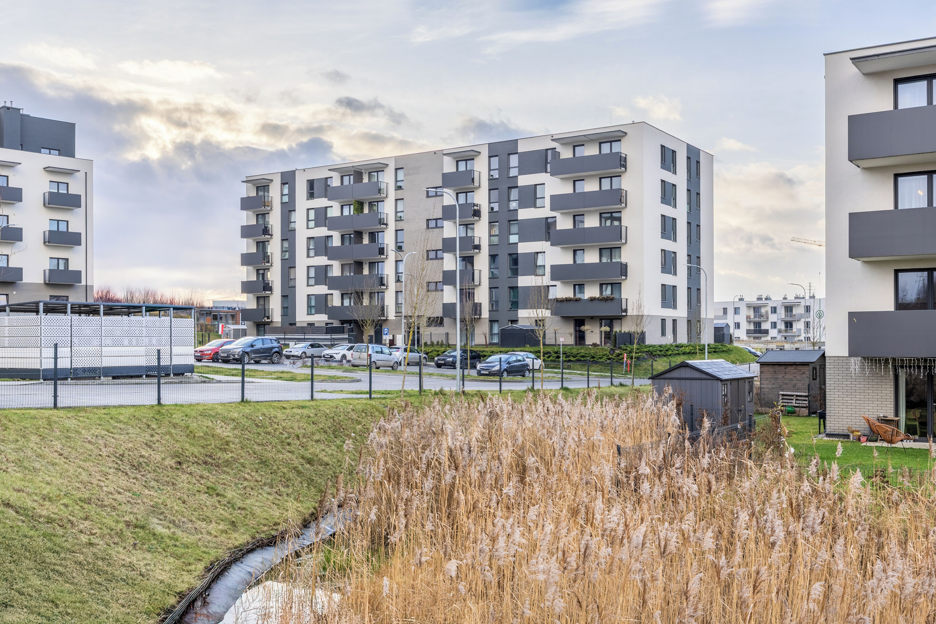 Fassade der Unterkunft