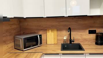 Family Apartment, Balcony | Private kitchenette