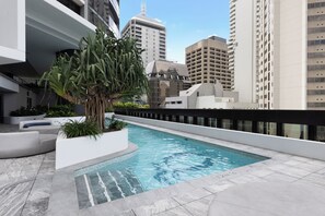 Pool - 50F Diamond Luxe | Epic View, Parking, 2BR Retreat (Brisbane City)