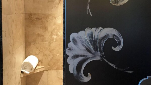 Interior - Scenic Artistic Retreat With Lake Views,Handcrafted Bathroom (Bigfork)