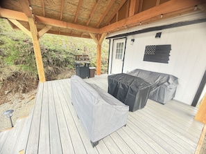 Terrace/patio - Cataldo’s hidden 2 bedroom gem minutes from skiing and Coeur d’Alene (Cataldo)