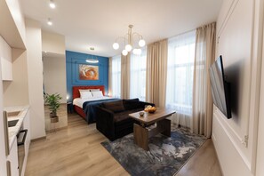 1 多间卧室、熨斗/熨衣板、免费 WiFi、床单