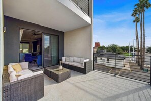 Klassiek appartement | Terras