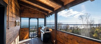 Les Éboulements: Chalet, View, Spa & Activities