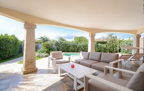 Terrace/patio - Cozy home in Costa Rei (Costa Rei)