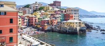 Fin leilighet med 1 soverom i Genova