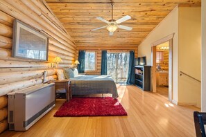 Tabla de planchar con plancha, wifi y ropa de cama