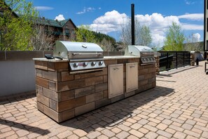 Terrace/patio - Slopeside Studio at Winter Park Resort (Winter Park)