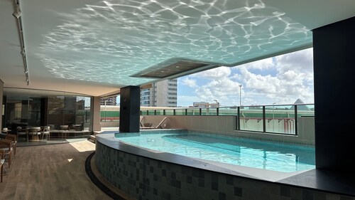 Apartamento Vista Mar | Hidro e Academia