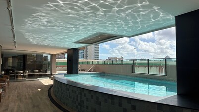 Apartamento Vista Mar | Hidro e Academia