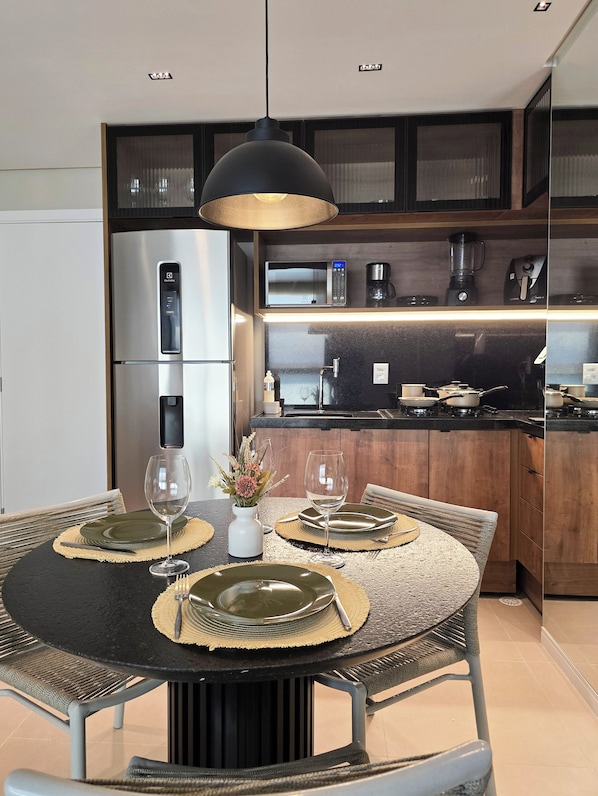 Apartment | Living area - Apê vista-mar 3 min da praia (Maceió)