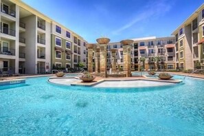 Alberca al aire libre 