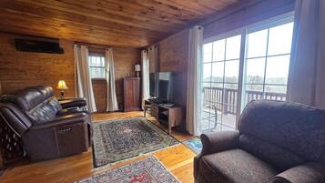 Smart TV, DVD player, books