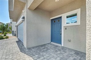 Exterior detail - Mountain-View Oasis — Private Rooms for Rent (Las Vegas)