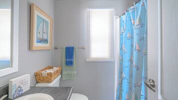 Towels, soap, toilet paper