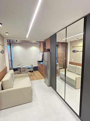 Apartment | Laptop workspace, iron/ironing board, free WiFi - Melhores Flats - Imperdível (Cabedelo)