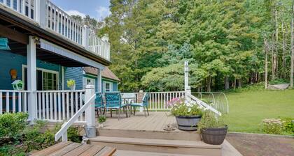 Cozy Pittsfield Gem w/ Deck, Gazebo & Fireplace!